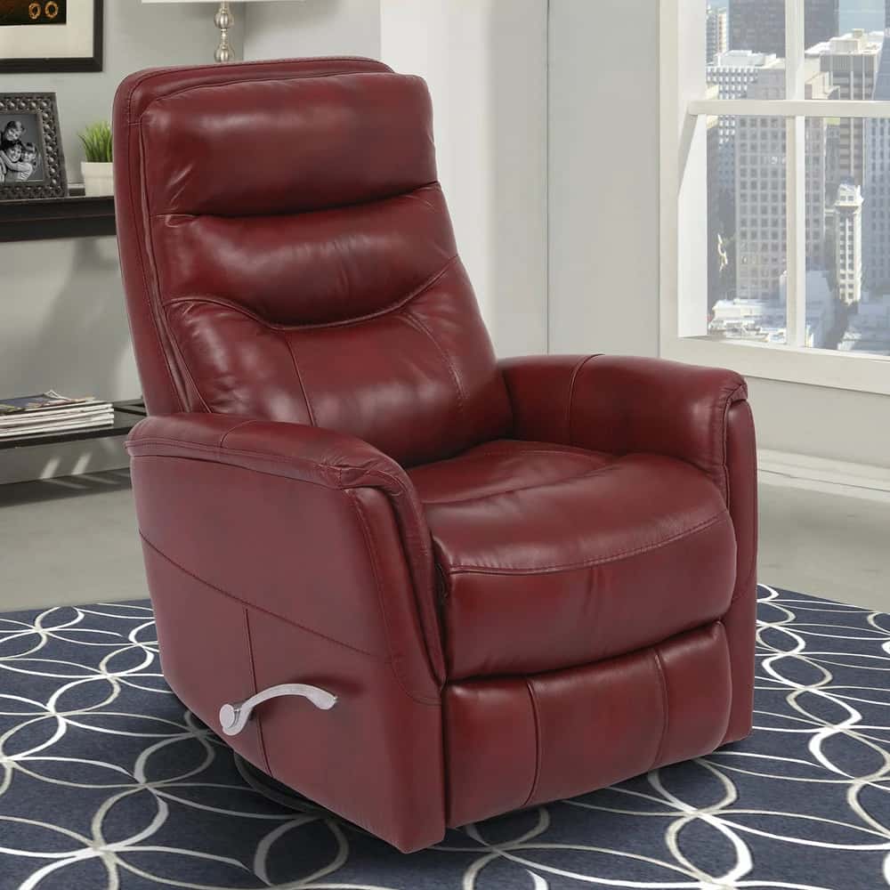 Gemini – Rouge Manual Swivel Glider Recliner
