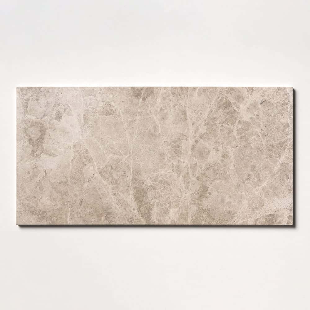 Silver Shadow Honed Marble Tile 12×24