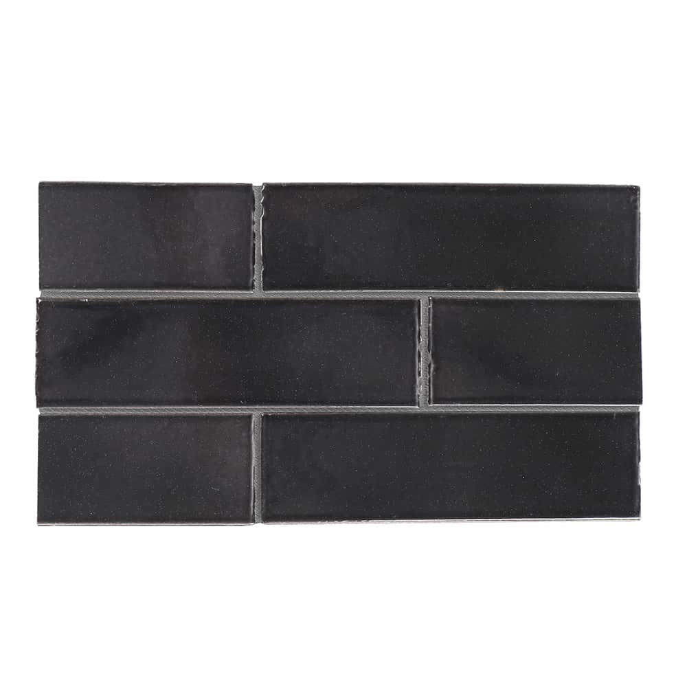 Perfect Storm Glossy Thin Brick Tile 2 1/8×7 1/2