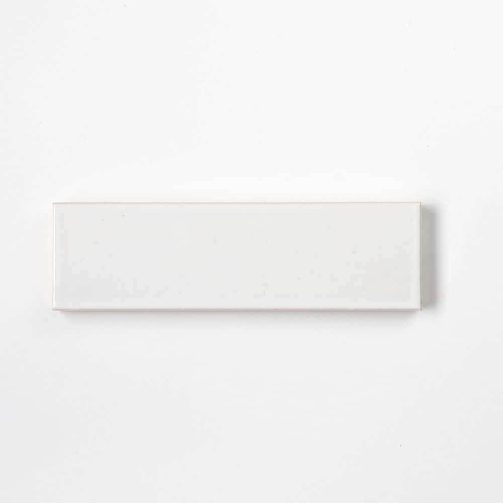 Eggshell Glossy Thin Brick Tile 2 1/8×7 1/2