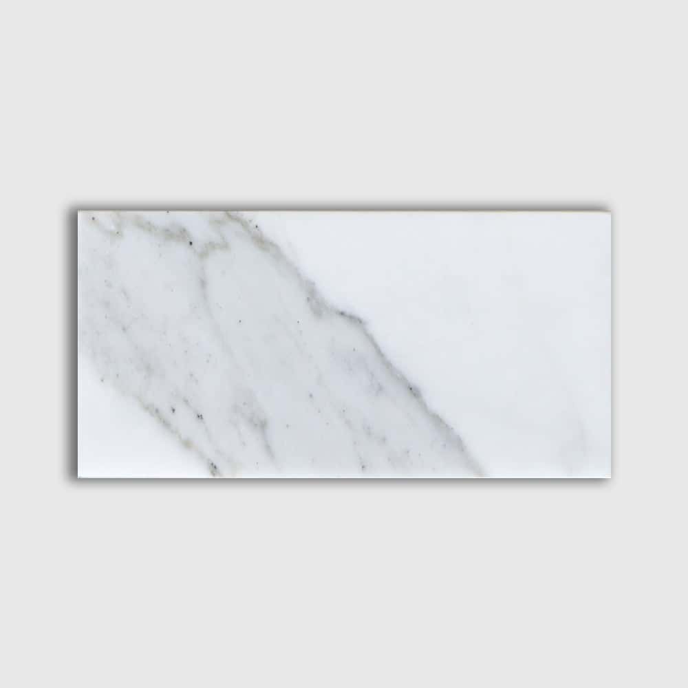 Calacatta Gold Extra Polished Marble Tile 2 3/4×5 1/2
