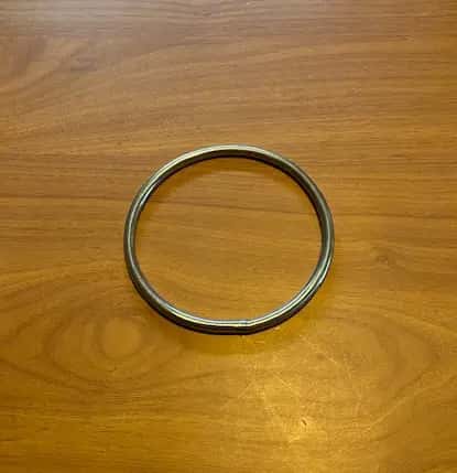 Solid Stainless Steel Perch Ring 4 1/2 inch OD diameter 1/4 inch thickness
