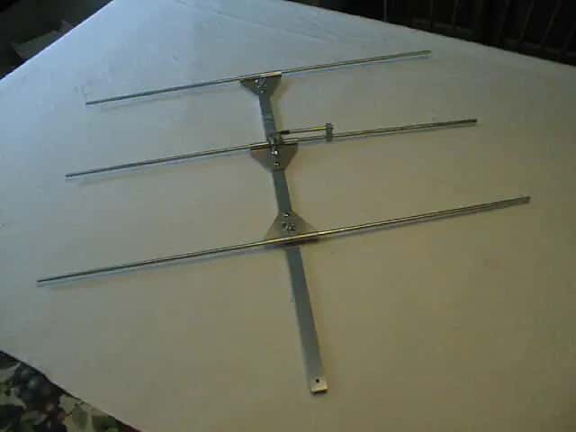 Yagi three element folding Antennas comes with pistol grip. Frequencies available for many animal research projects