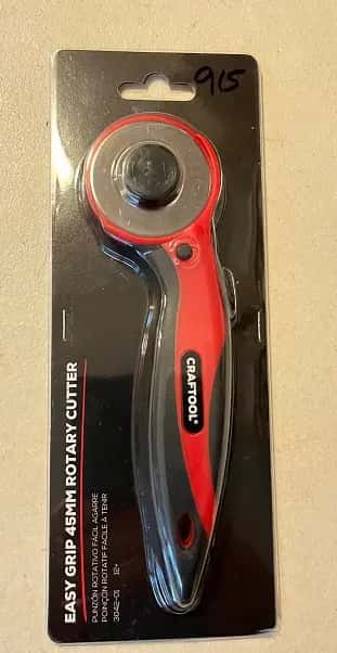 Leather Rotary Cutter Easy Grip handle
