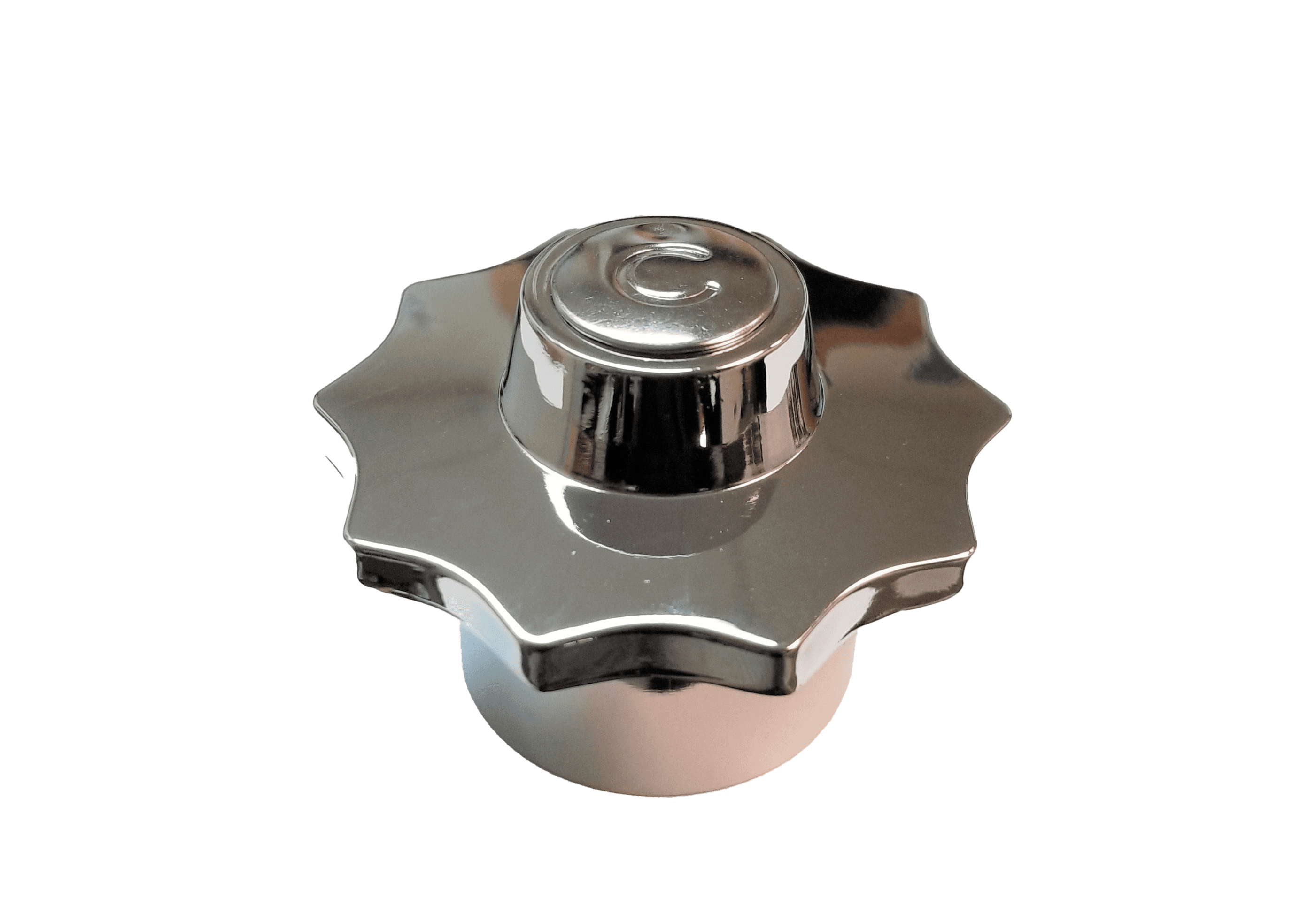 Chrome Plated Brass Cold Handle for American Standard Heritage Faucets 6459-0210