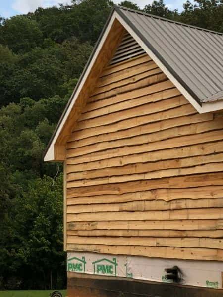 Wavy Pine Siding