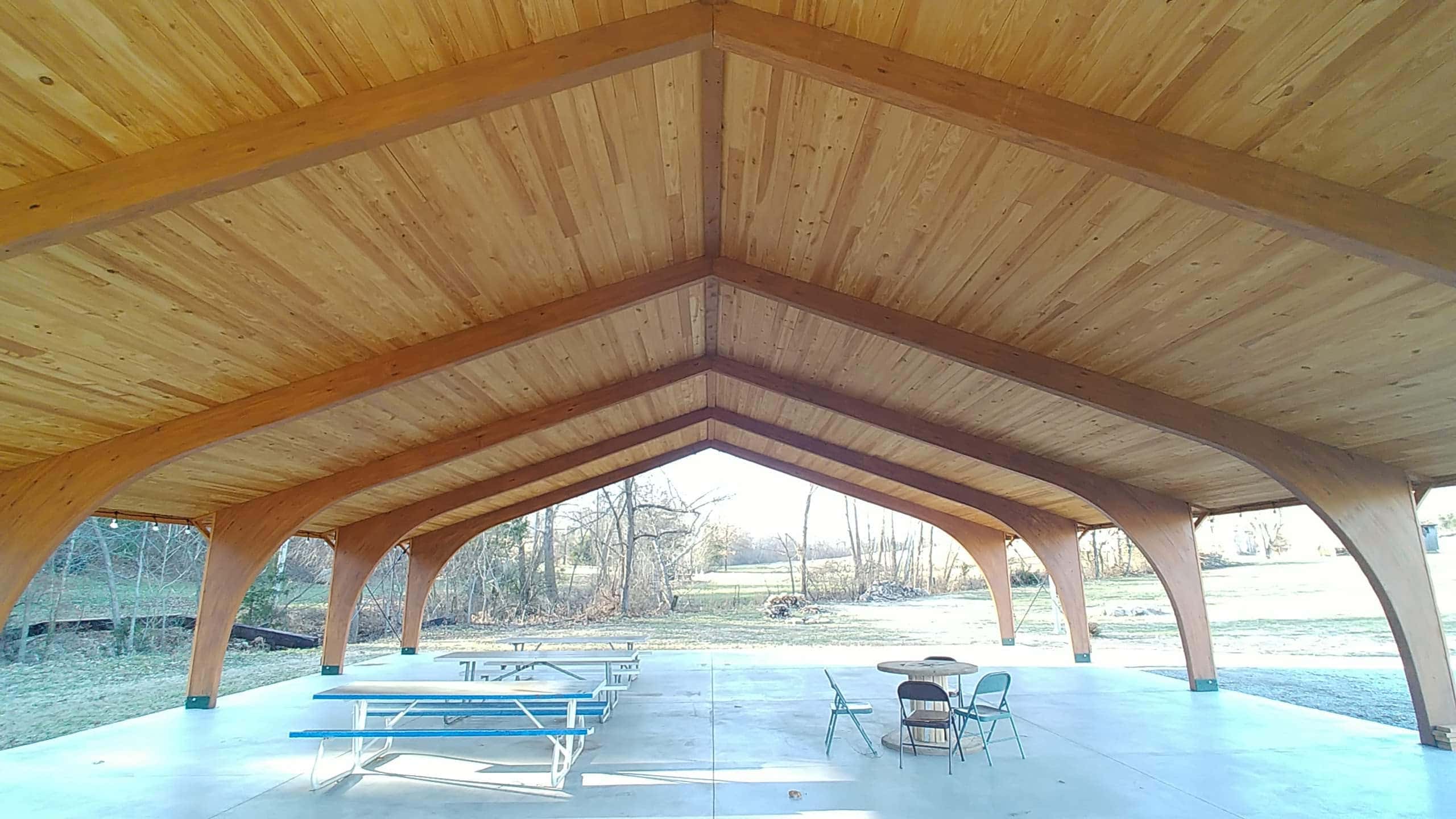 3×6 Laminated T&G-V Roof Decking