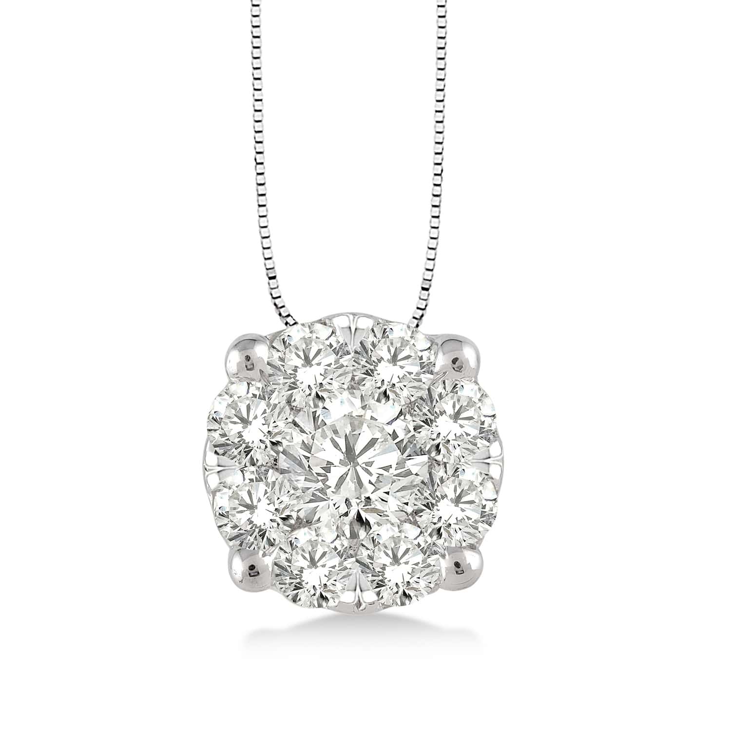 .25CT Lovebright Pendant WG