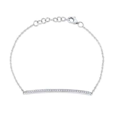 Diamond Bar Bracelet