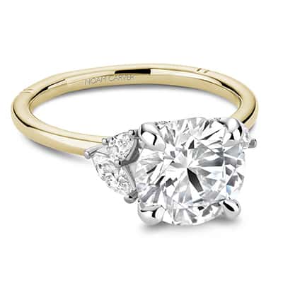 Multi-Shape Diamond Engagement Ring