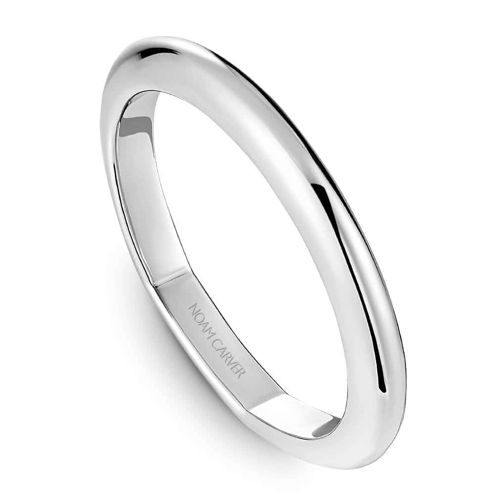 White Gold Wedding Band