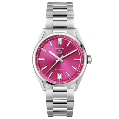 TAG HEUER CARRERA DATE PINK Ladies Automatic Watch