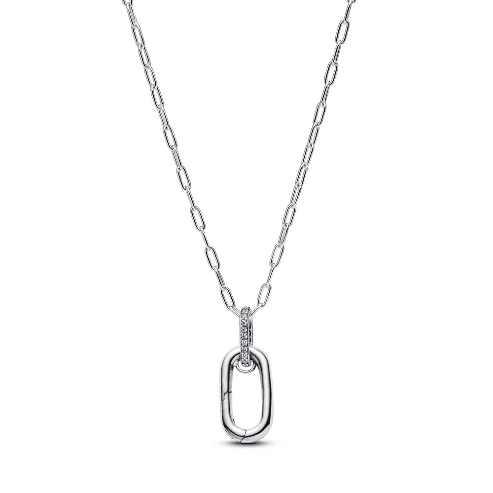 Openable Link Pendant Necklace