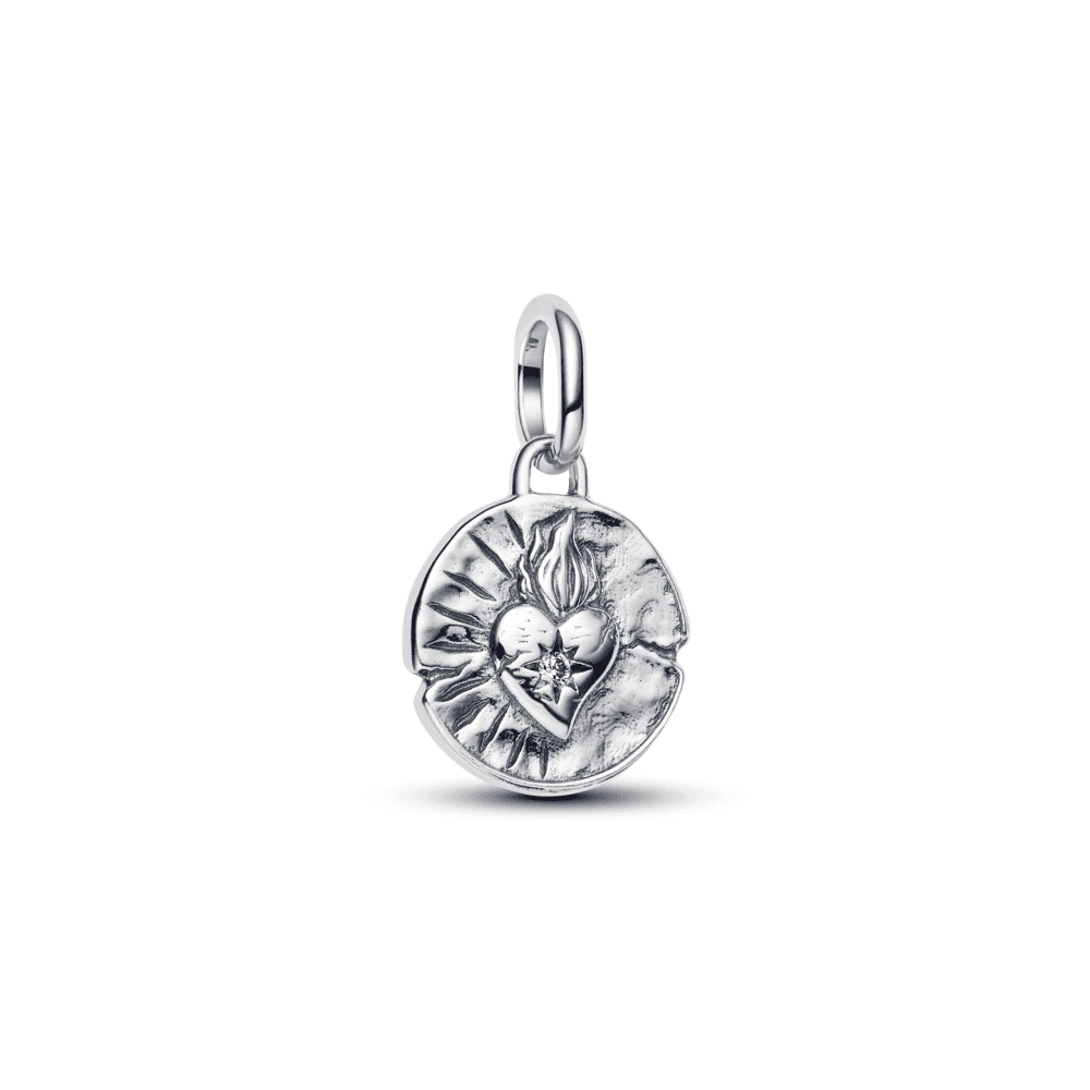 Heart Medallion Charm