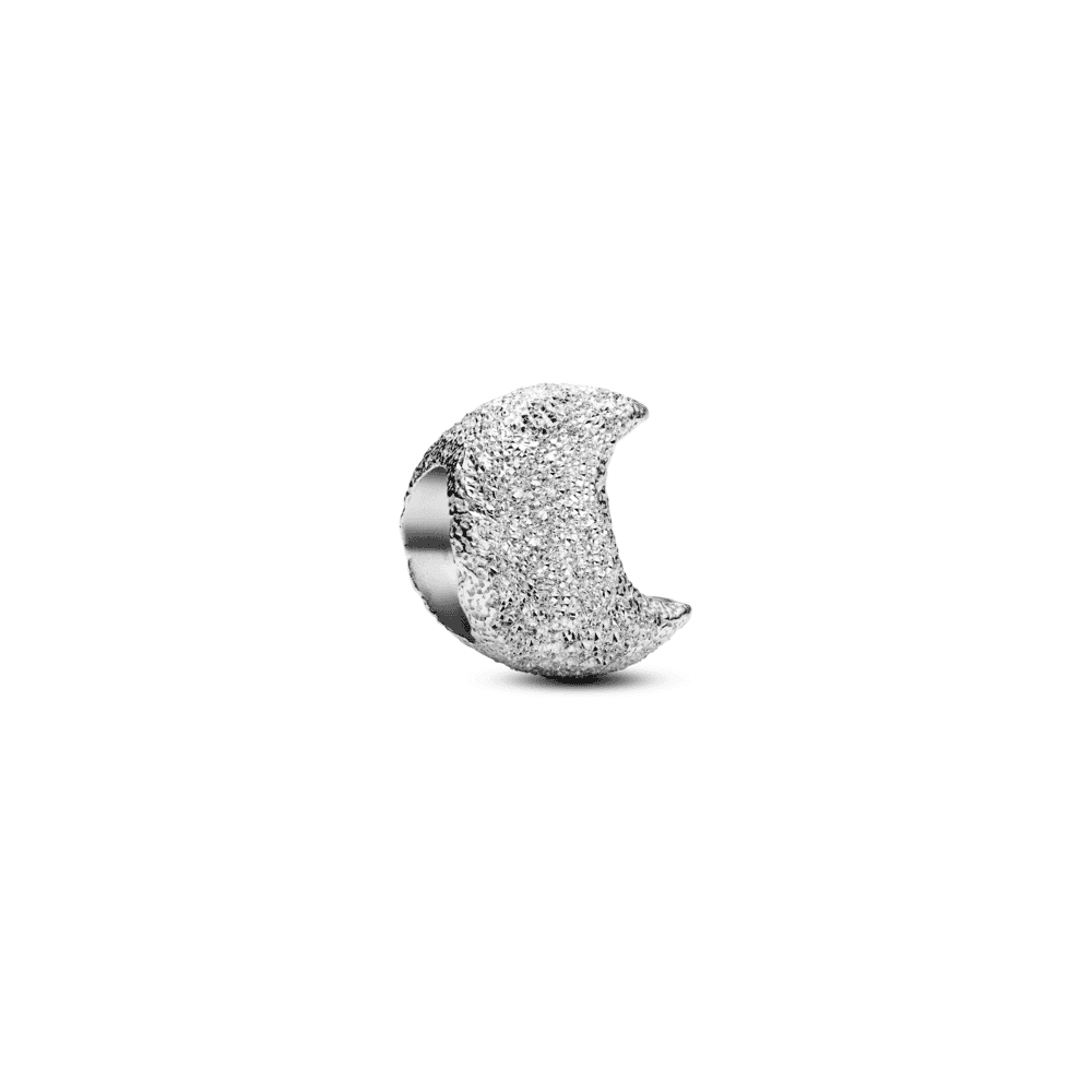 Textured Moon Mini Charm