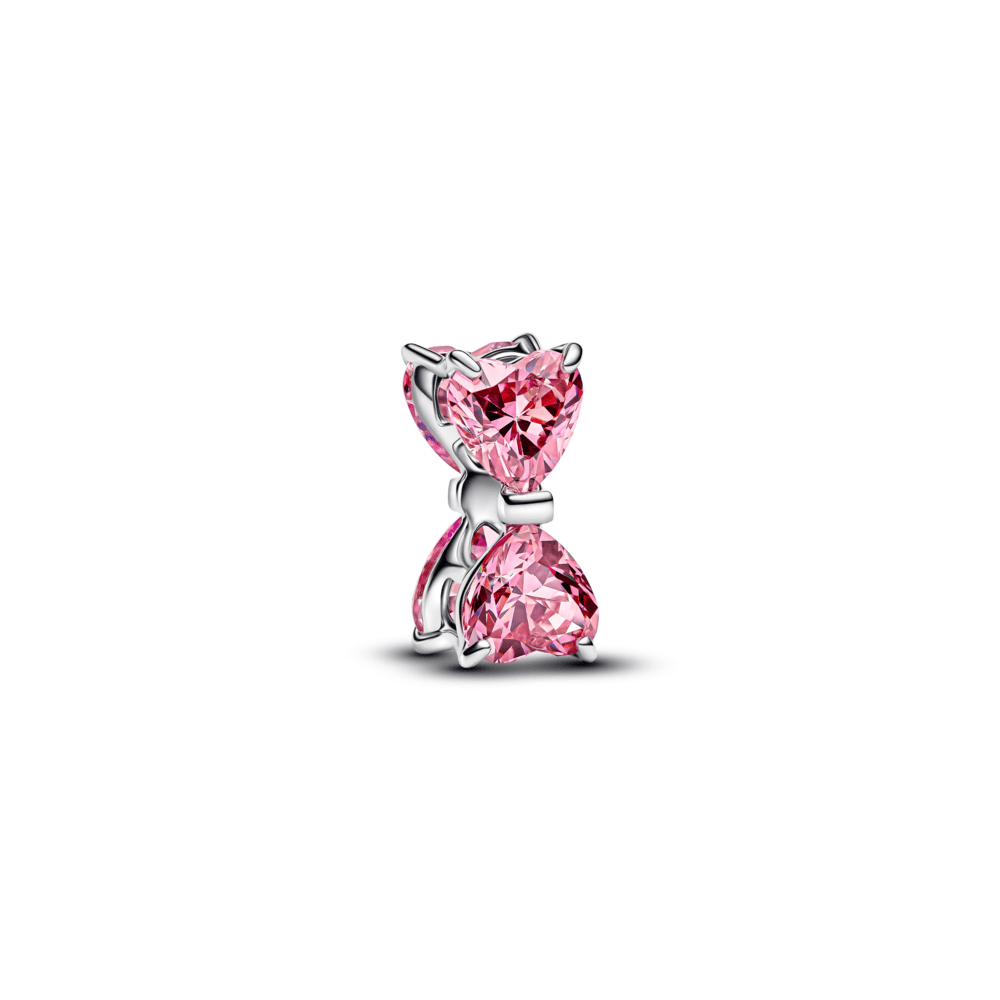 Pink Bow Charm