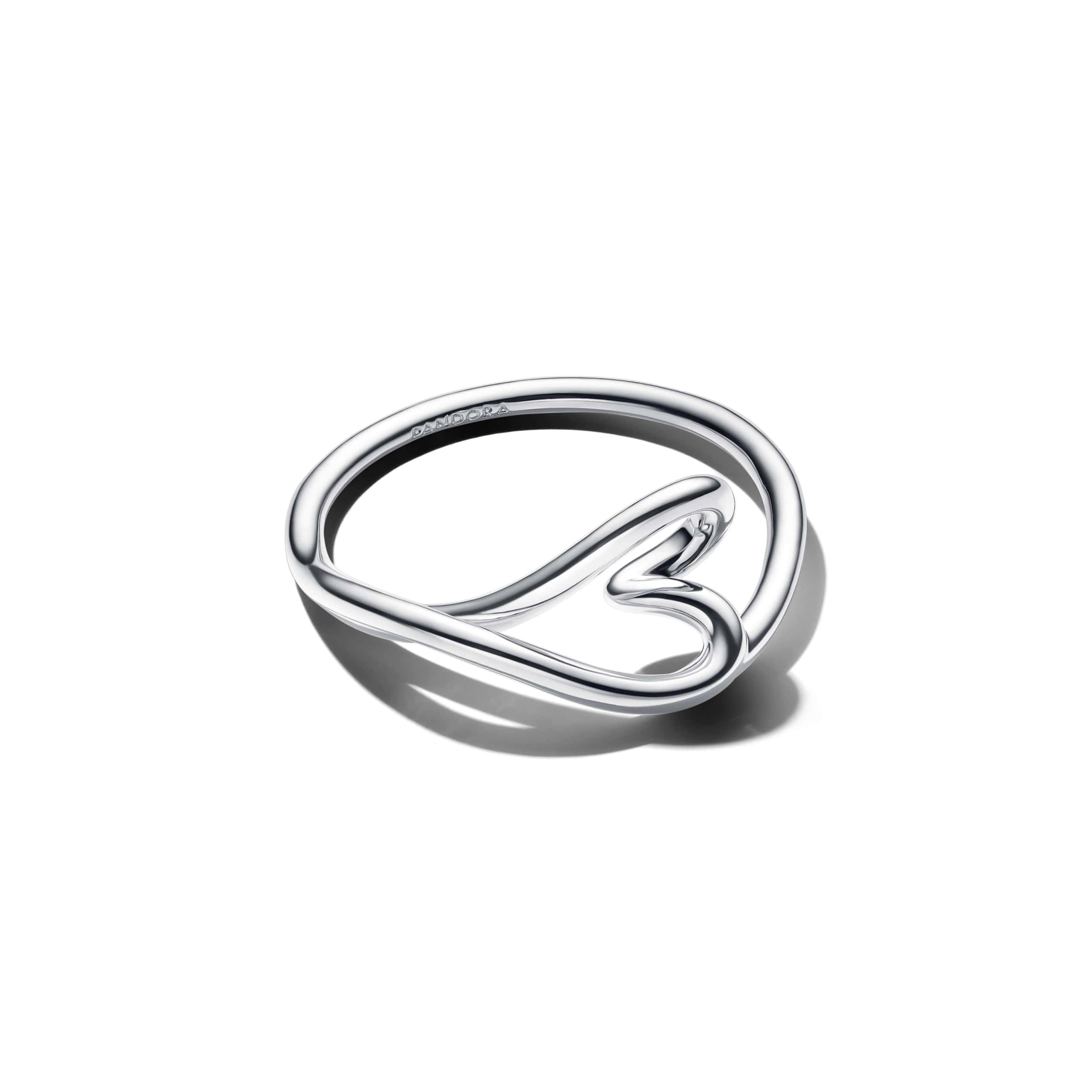 Organically Shaped Heart Small Ring