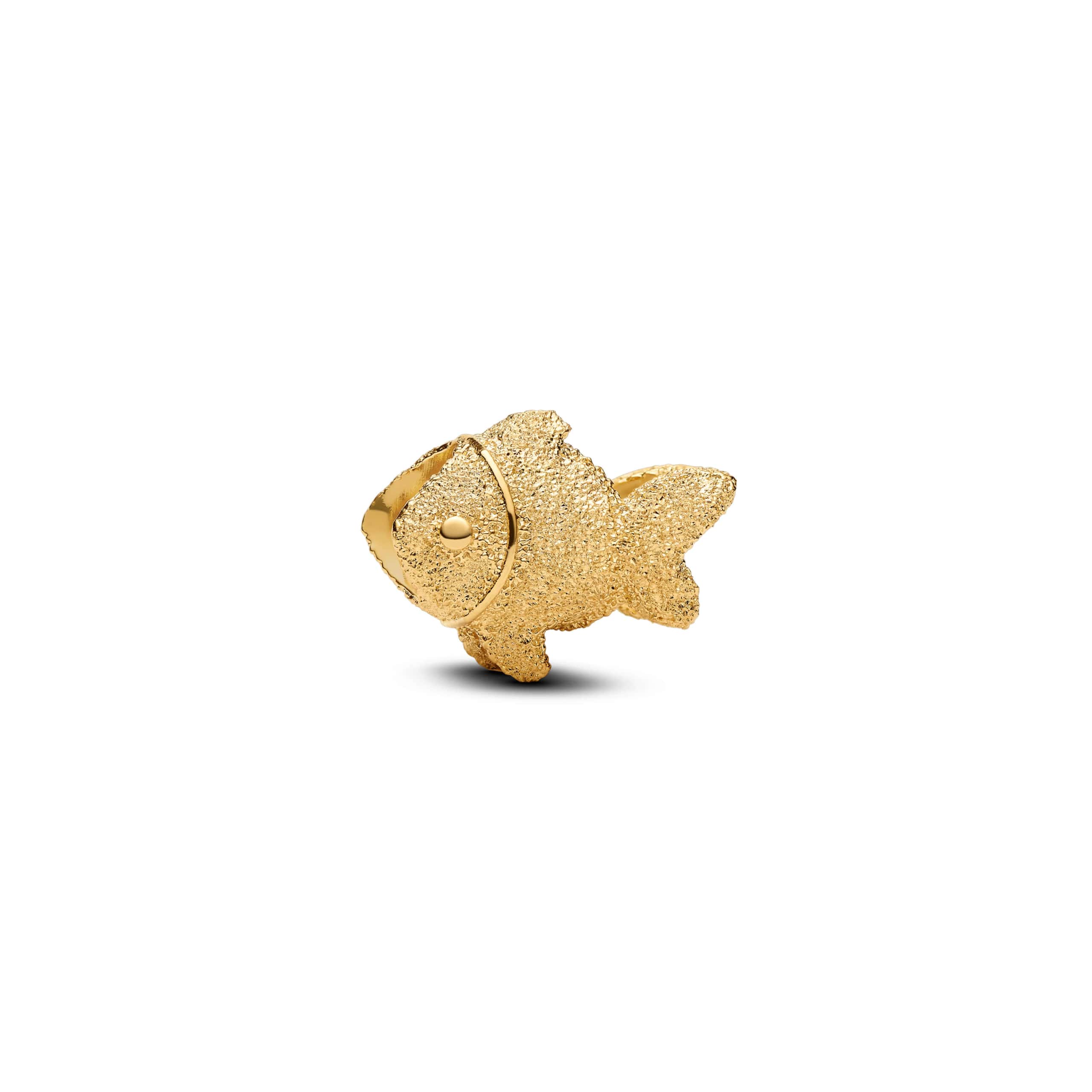 Textured Fish Mini Charm