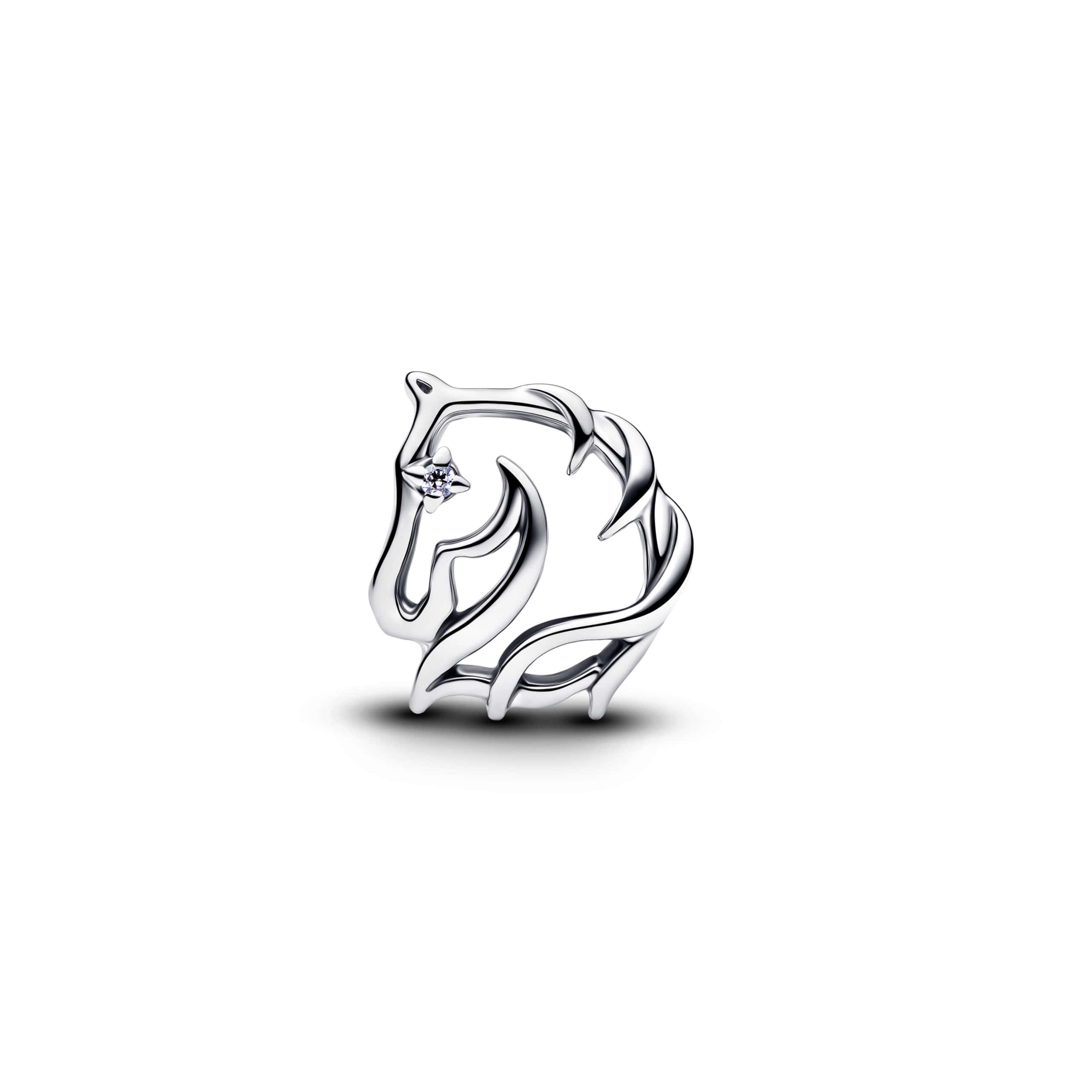 Horse Openwork Charm