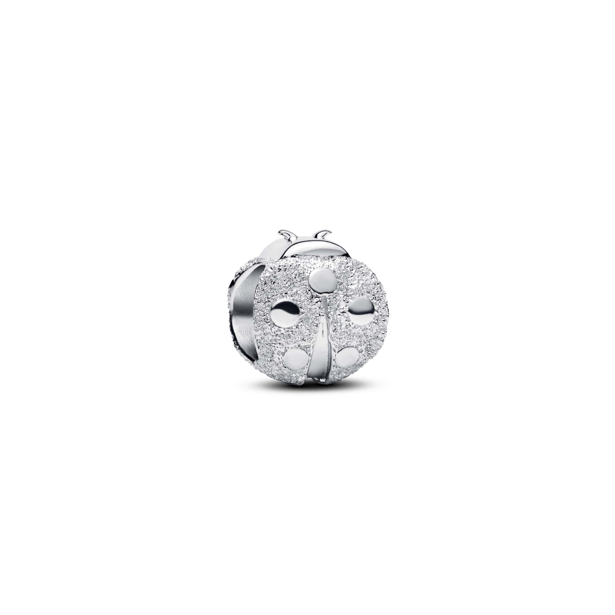 Textured Ladybird Mini Charm