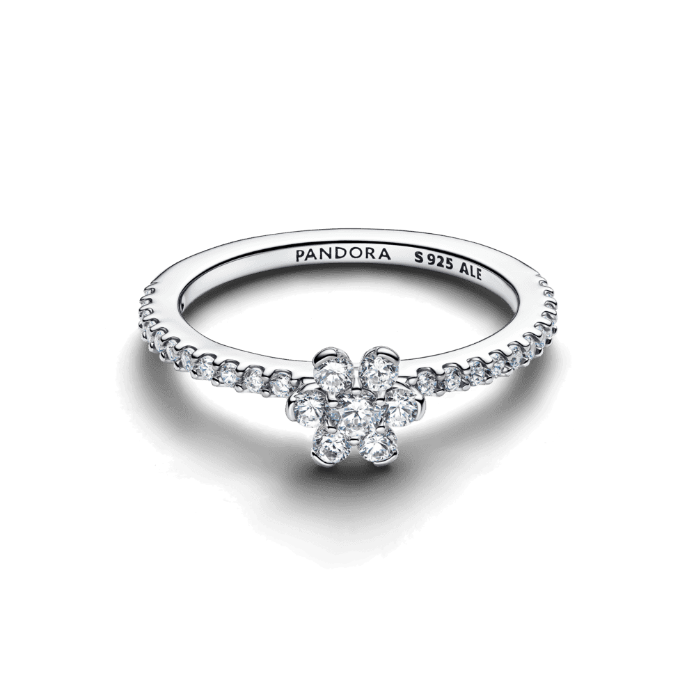 Sparkling Flower Ring