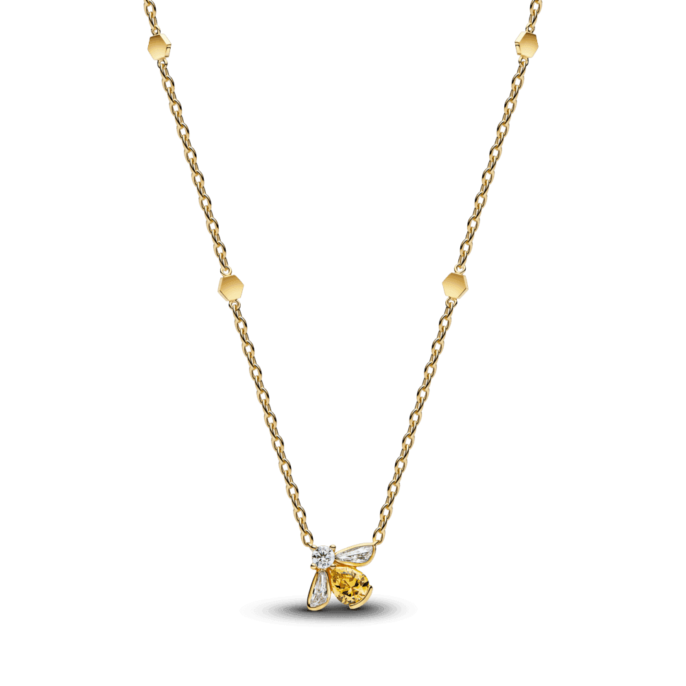 Honey Bee Pendant Necklace