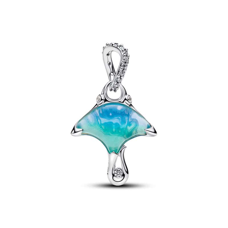 Manta Ray Dangle Charm