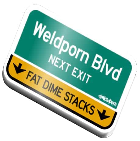 Weldporn® STREET SIGN