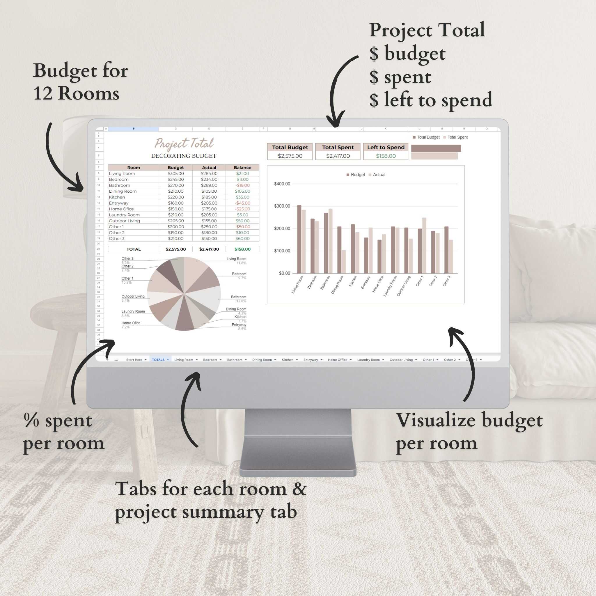 Home Decor Budget Planner - thumbnail 2