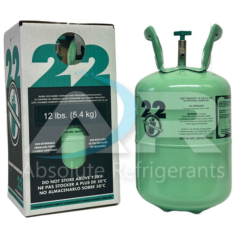 R-22 12 LBS Refrigerant