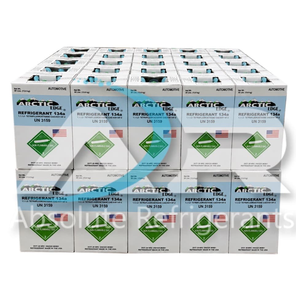 R-134A AUTO 30 lb Cylinders — 1/4, 1/2, or Full Pallet - thumbnail 3