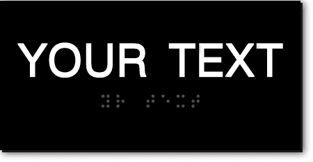 YOUR CUSTOM TEXT Sign – 6×3