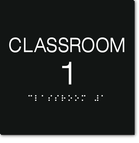 CLASSROOM NUMBER Customized Sign