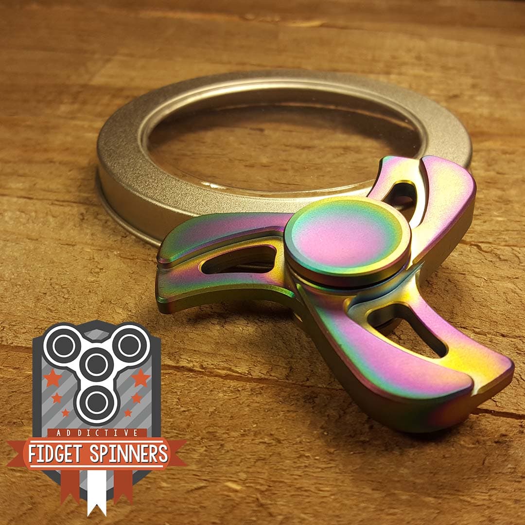 EDC Stainless Steel or Aluminum Turbine Fidget Spinner - thumbnail 2