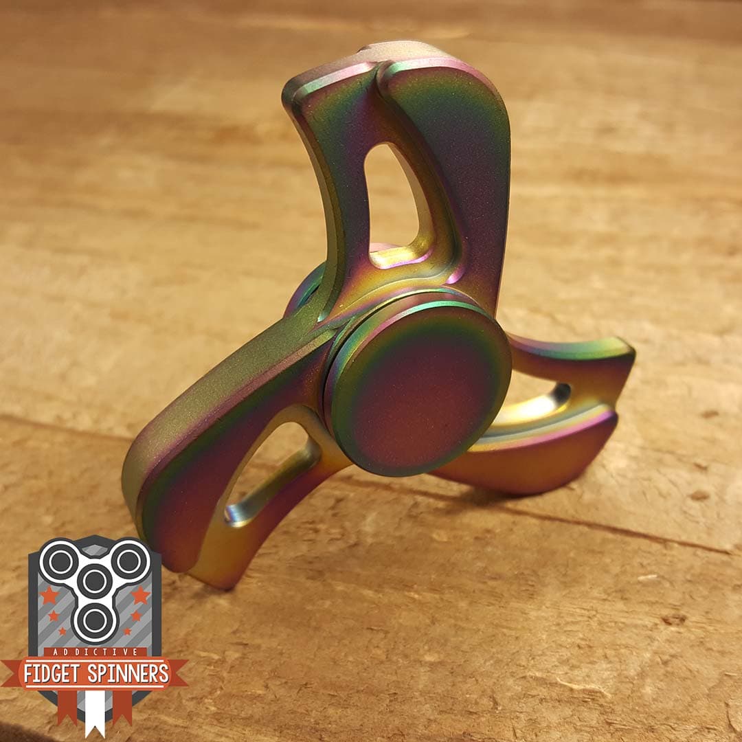 EDC Stainless Steel or Aluminum Turbine Fidget Spinner - thumbnail 3