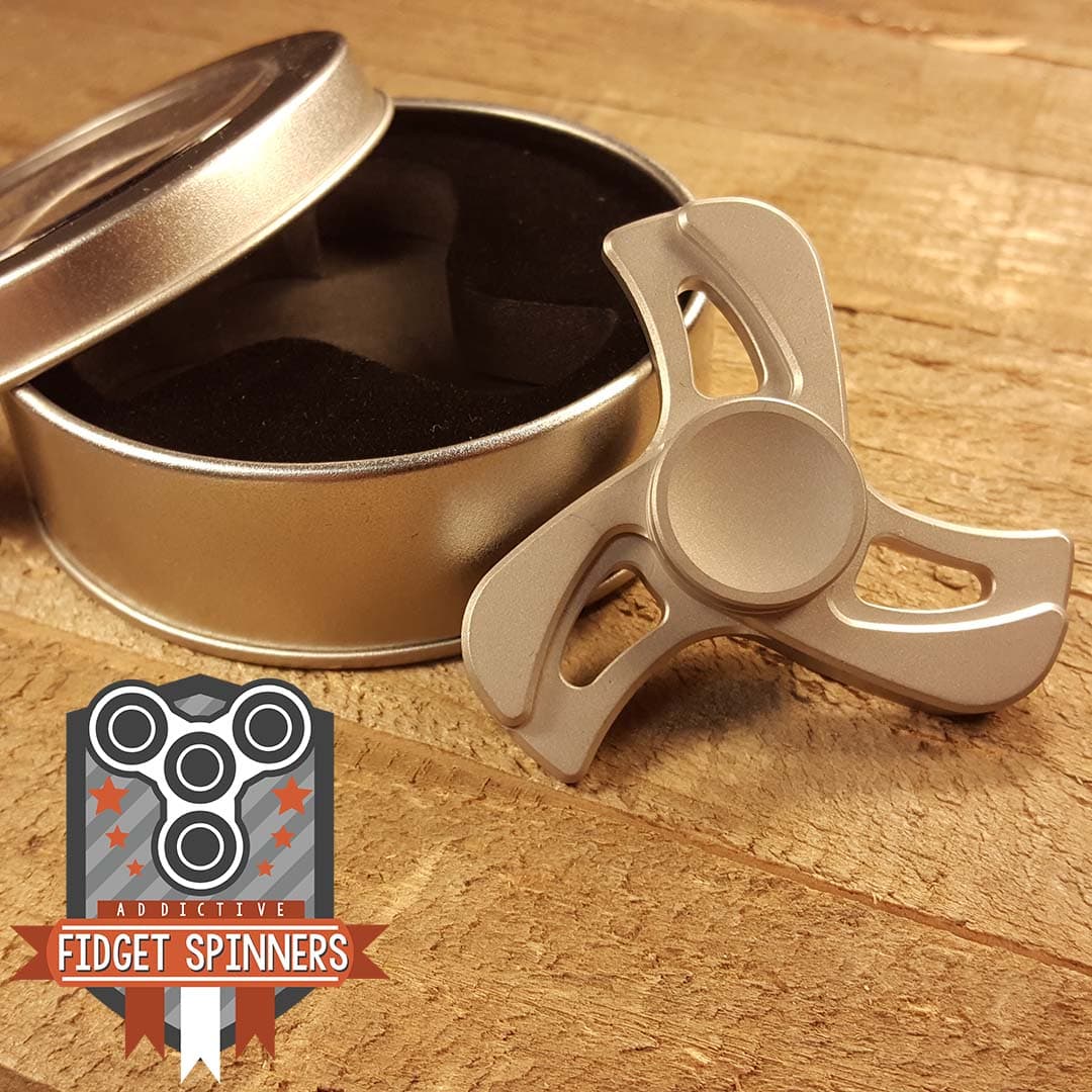 EDC Stainless Steel or Aluminum Turbine Fidget Spinner - thumbnail 6