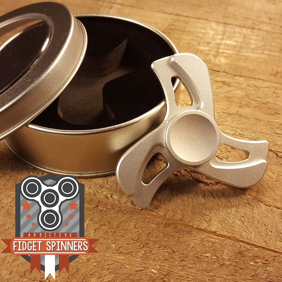 EDC Stainless Steel or Aluminum Turbine Fidget Spinner - thumbnail 7