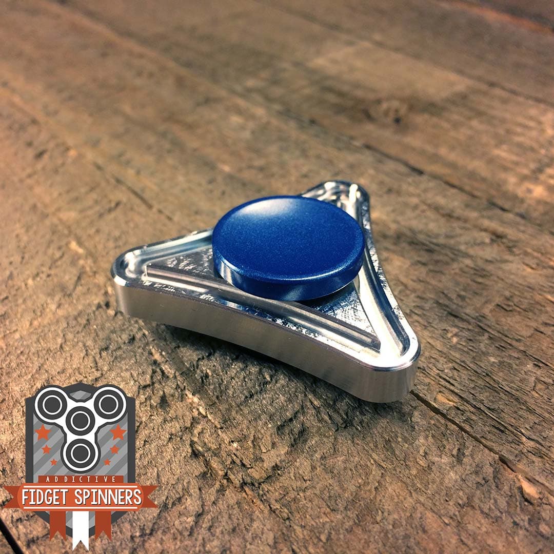 EDC Mini Aluminum Triangle Fidget Spinner - thumbnail 4