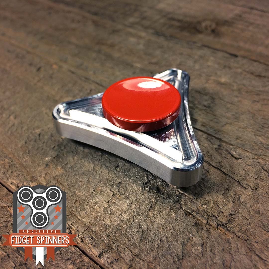EDC Mini Aluminum Triangle Fidget Spinner - thumbnail 2