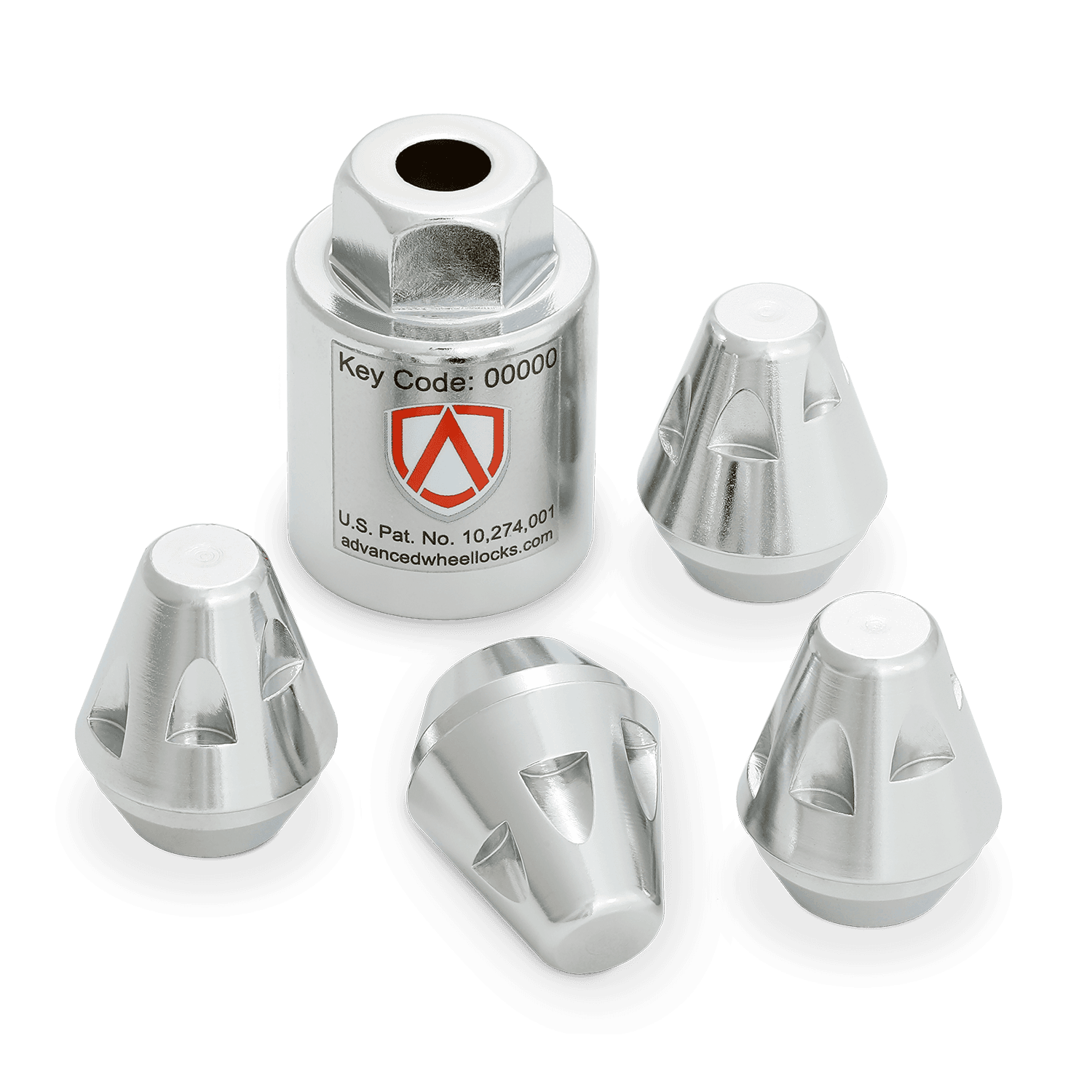 Wheel Lock Set M12x1.25, 37mm Tall, Mag Seat – # 3012