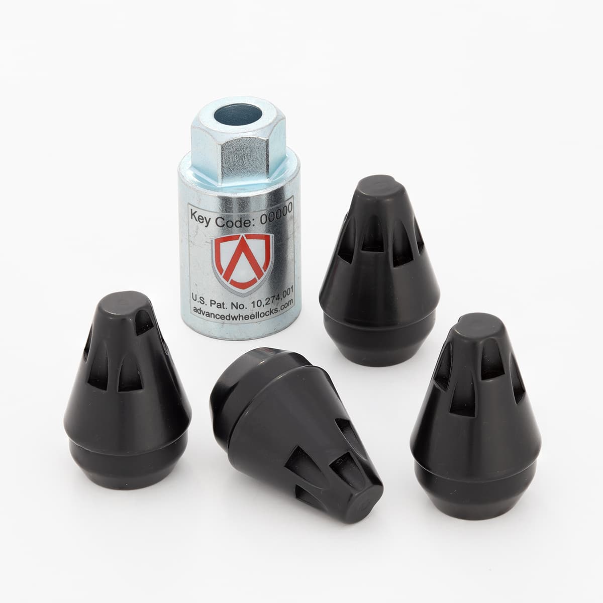 Aftermarket/Tuner  Wheel Lock Set M12x1.5, 36mm Tall, Cone Seat – # 5200 - thumbnail 2