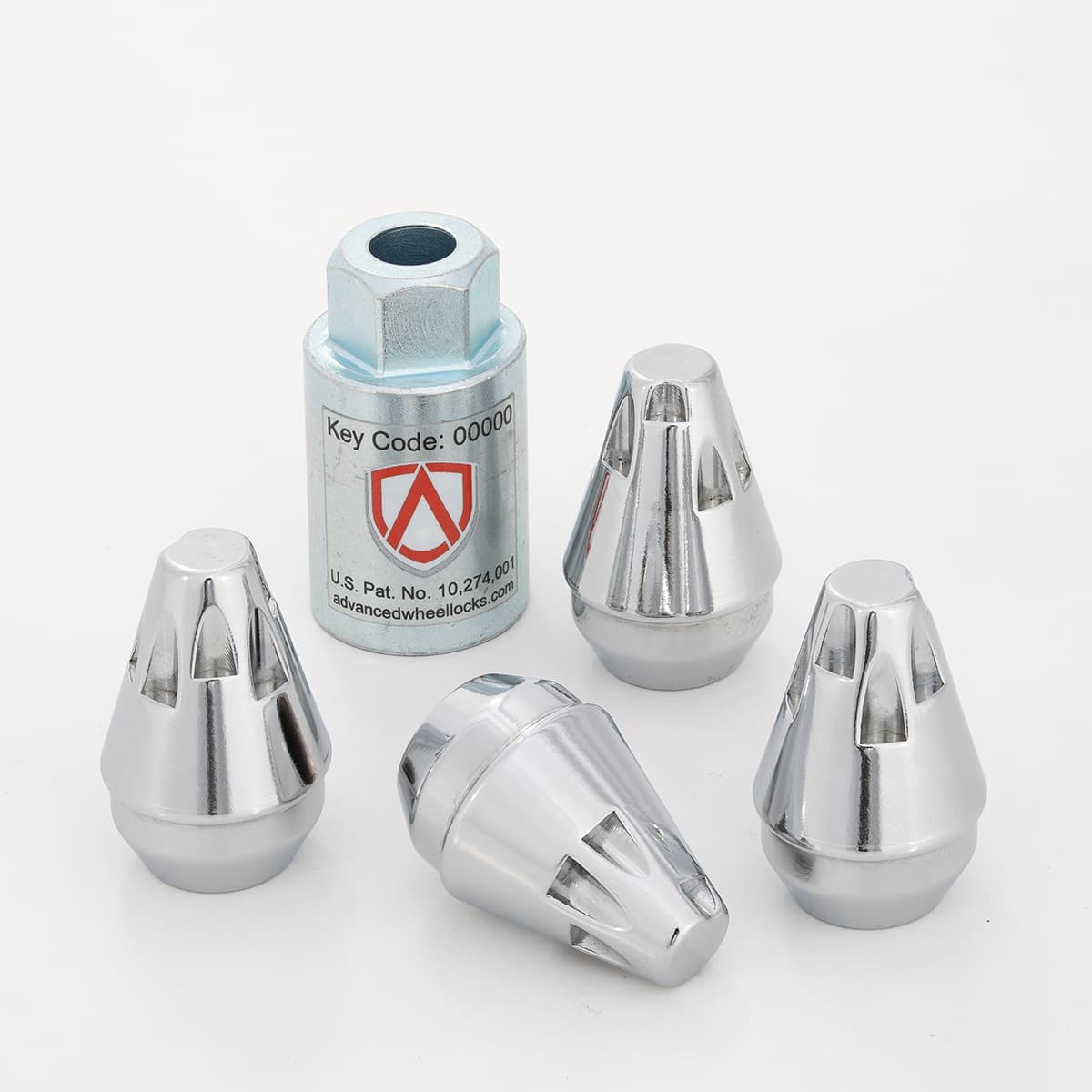 Aftermarket/Tuner  Wheel Lock Set M12x1.5, 36mm Tall, Cone Seat – # 5200
