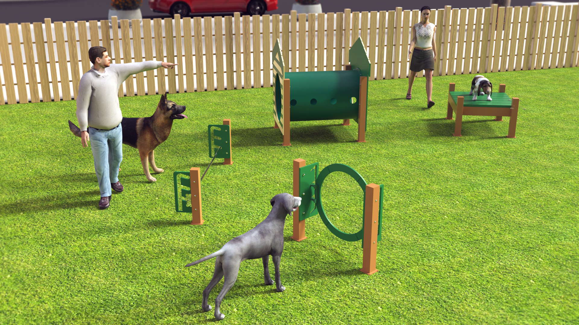 Recycled Novice Agility Course - thumbnail 2