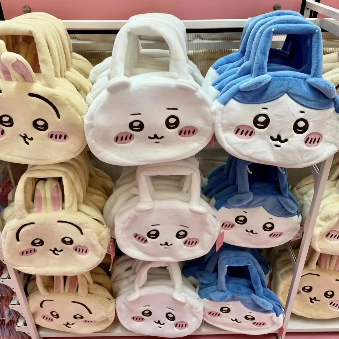 Chiikawa Plush Handbag Tote Chiikawa Hachiware Usagi - thumbnail 3