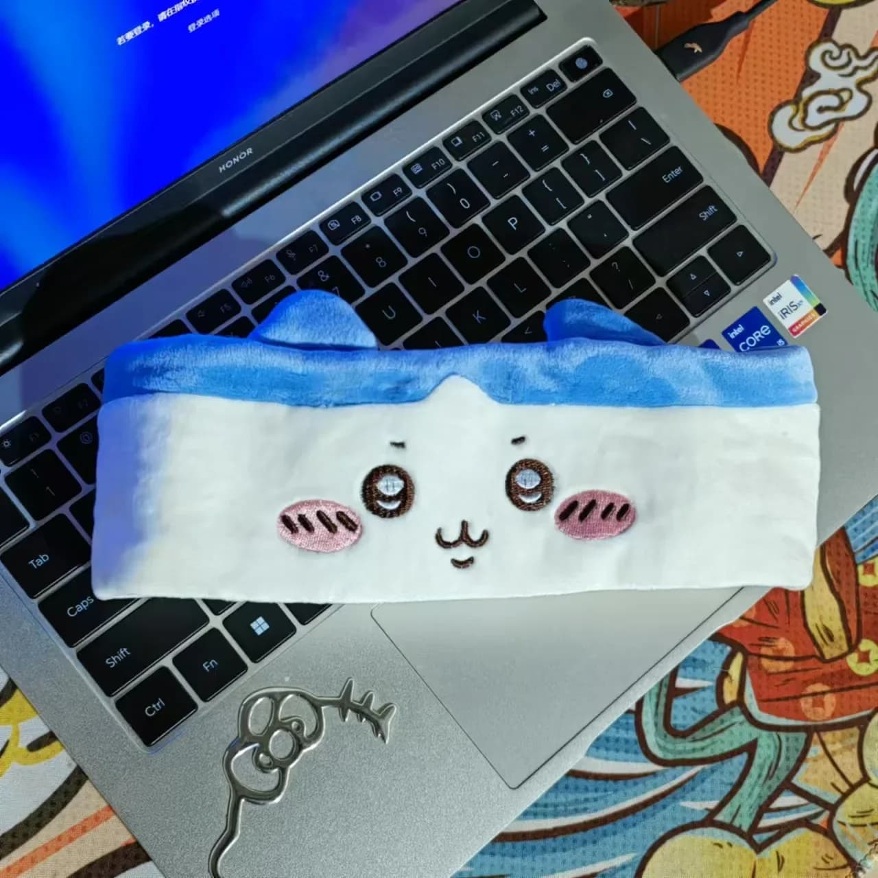 Chiikawa Hachiware Usagi Headband for Face-washing - thumbnail 5