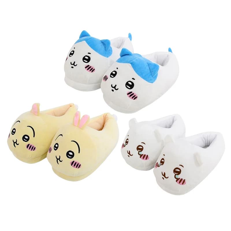 Chikawa Super Soft Cotton Plush Slippers