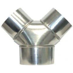 Light Gauge 45 Degree Y Branch