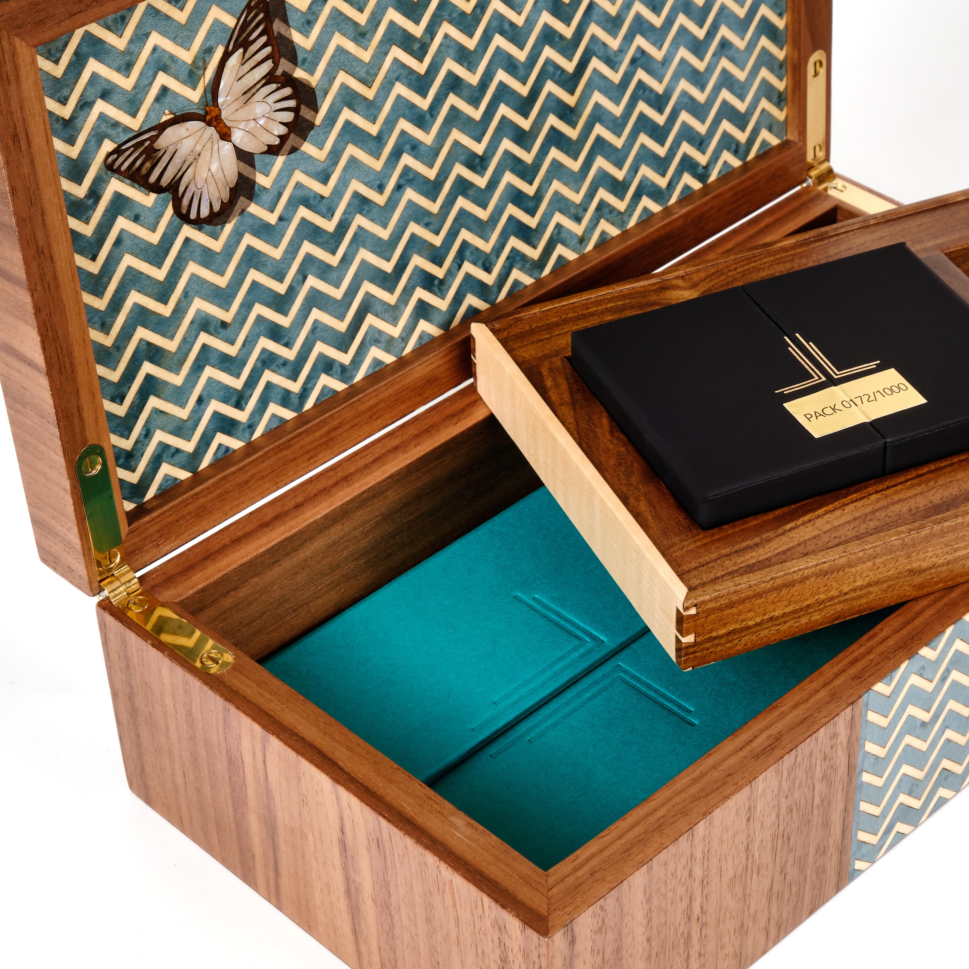 Butterfly Playing Cards Box - thumbnail 4