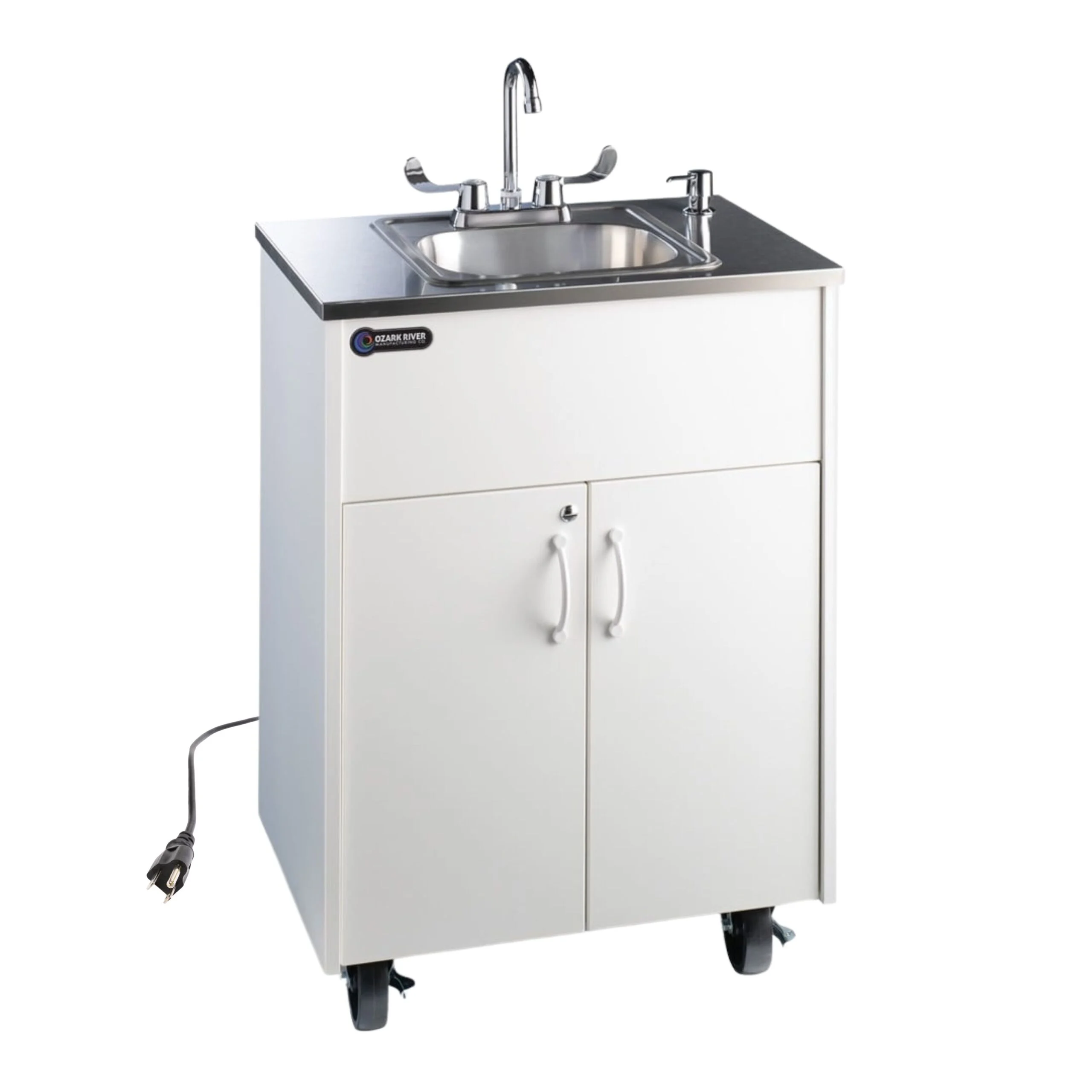 Ozark River Manufacturing Premier ADSTW-SS-SS1N Portable Sink (Hot & Cold)
