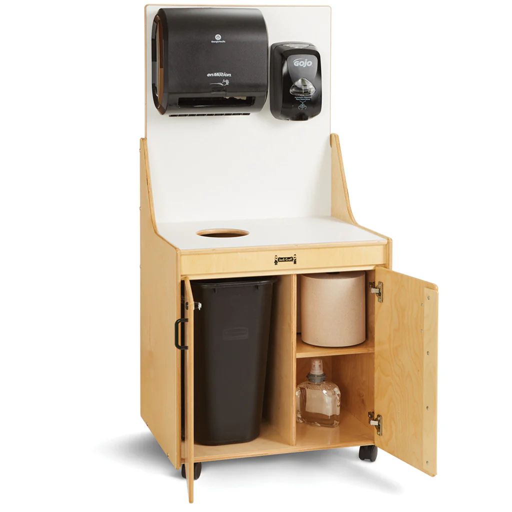 Jonti-Craft Child Height Sanitization Cart 1355JC